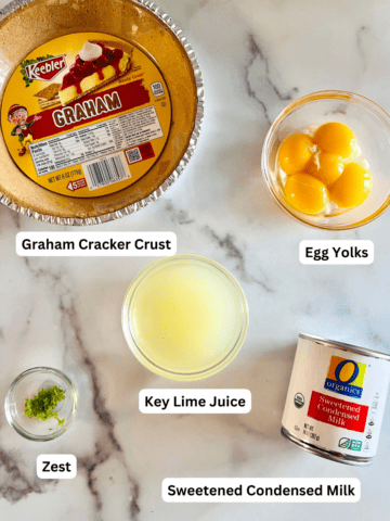 Easy 4- Ingredient Key Lime Pie - The Short Order Cook