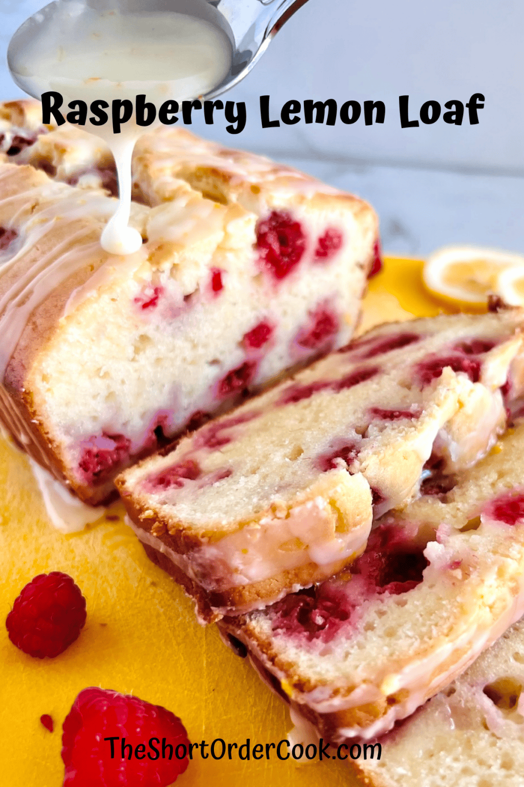 Lemon Raspberry Recipes Raspberry Lemon Loaf - The Short Order Cook