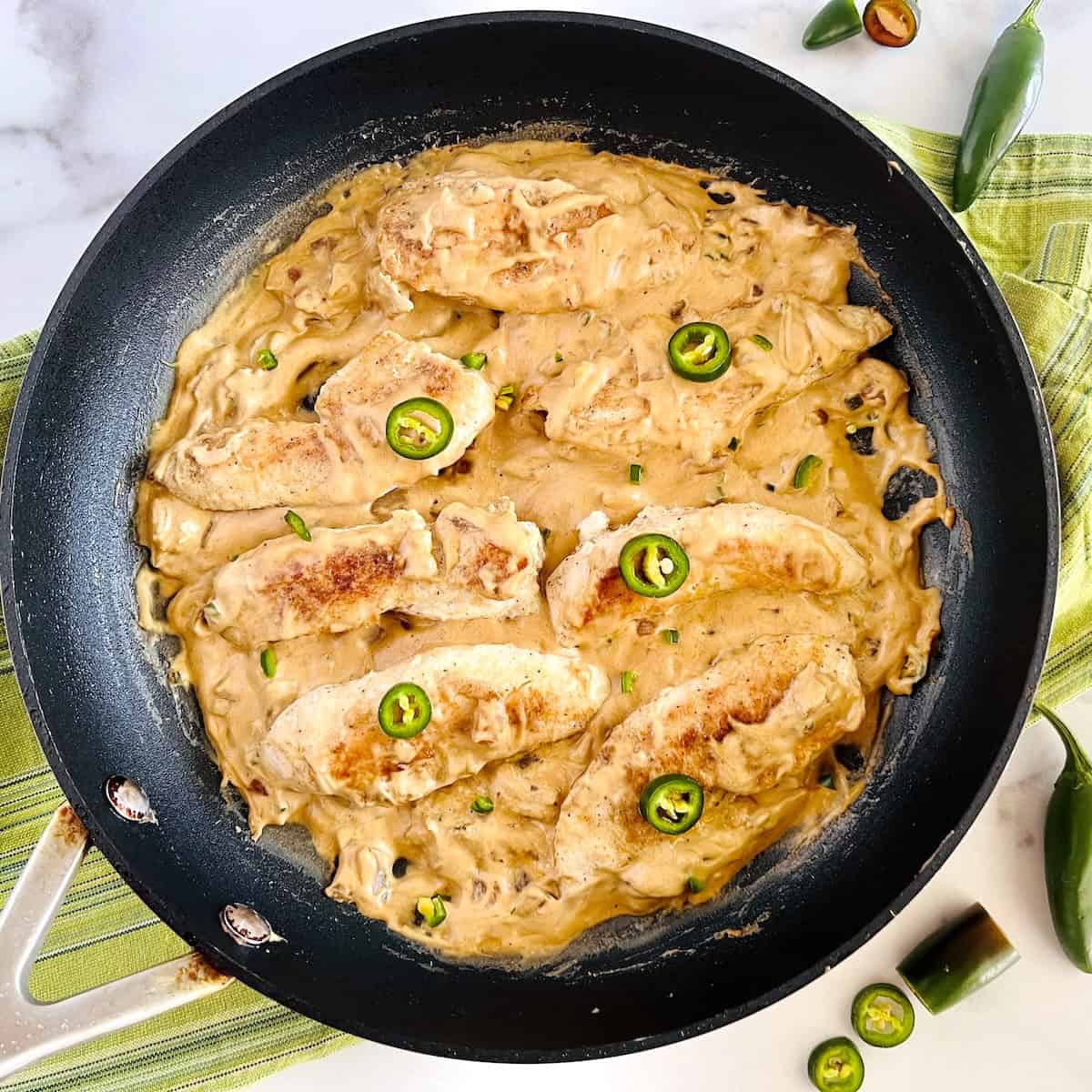 Cheesy Jalapeño Chicken - The Short Order Cook