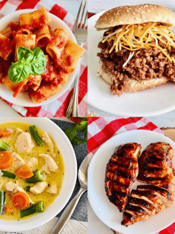 Easy Kid Friendly Dinners for Picky Eaters 4 featured recipes photos