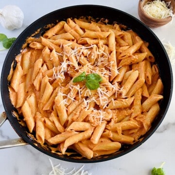 Skillet with Penne alla Vodka