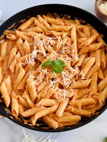 Skillet with Penne alla Vodka
